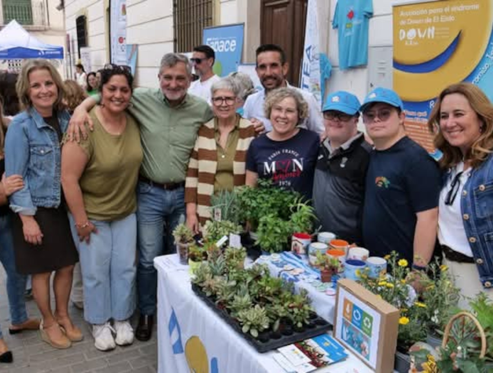 Stand en el encuentro de familias