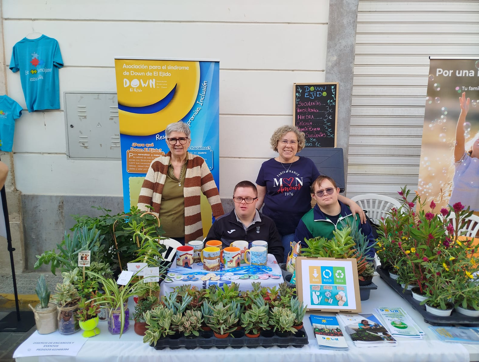 Stand en el encuentro de familias